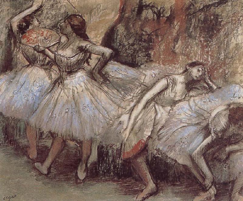 Edgar Degas Dance have a break china oil painting image